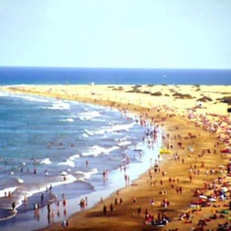 Traumhafte Wohnung Mit Panoramablick Und Pool Playa del Ingles  Bagian luar foto
