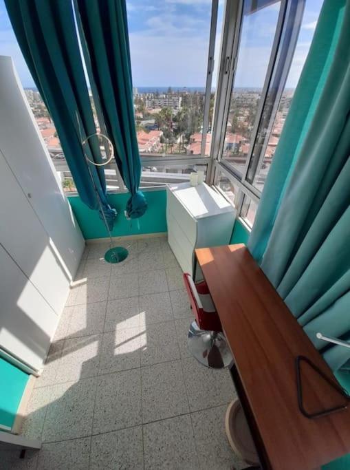 Traumhafte Wohnung Mit Panoramablick Und Pool Playa del Ingles  Bagian luar foto